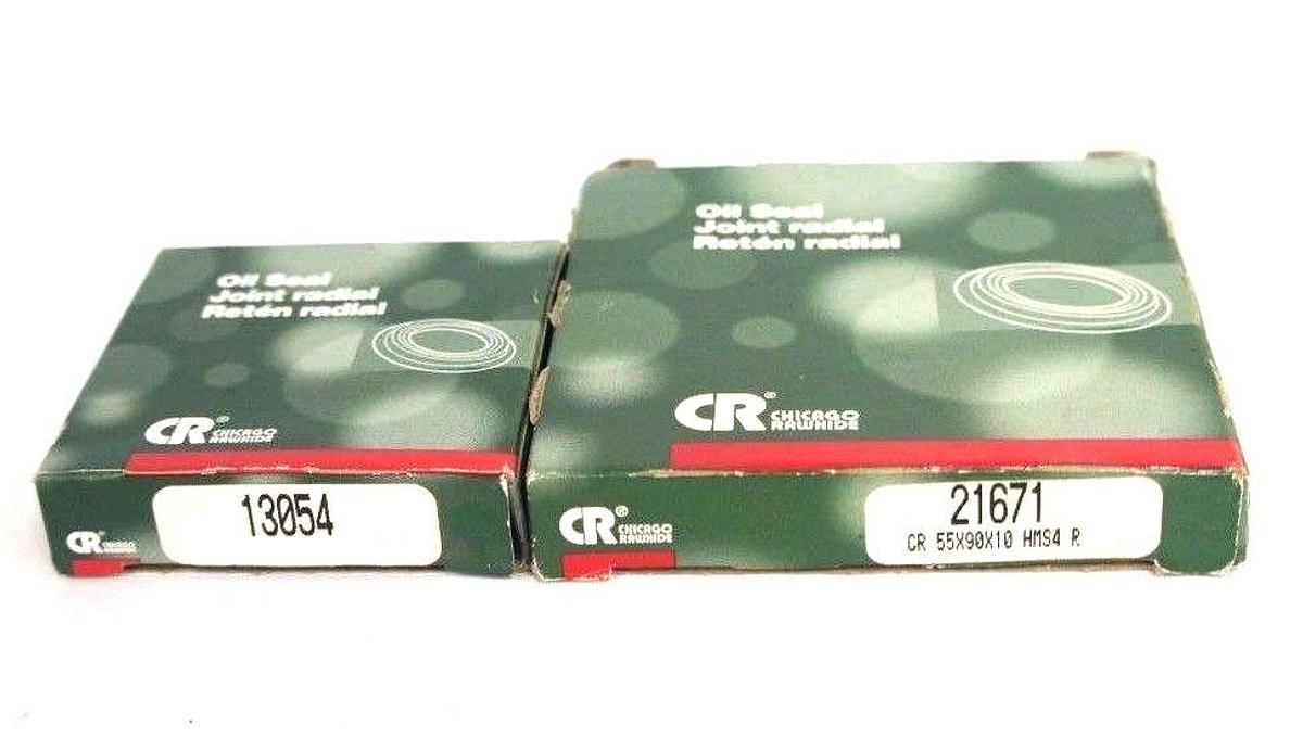 Used LOT OF 3 NIB CHICAGO RAWHIDE OIL SEALS 8821 , 13054 , 21671