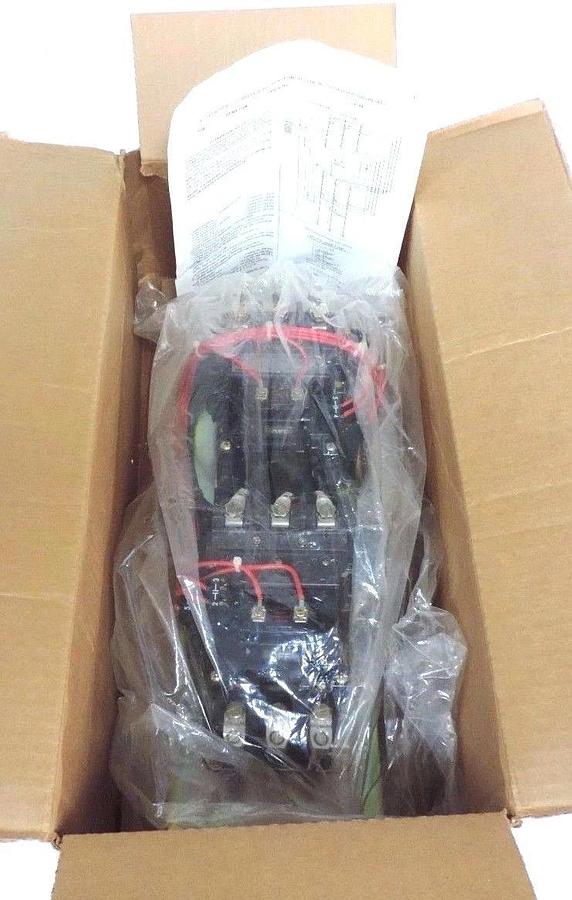 NIB ALLEN BRADLEY 505V-COD-23 SER. C SIZE 2 STARTER 115-120V, 60HZ, 505VCOD23