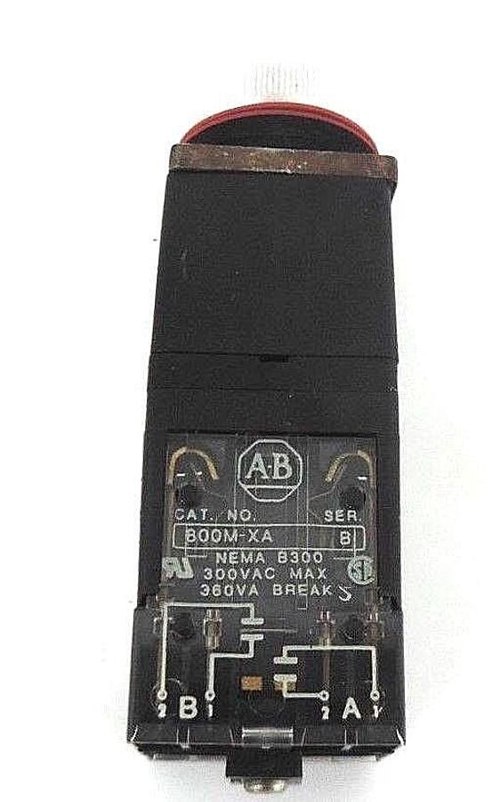 Used NIB ALLEN BRADLEY 800MR-N31QB SER. A SELECTOR SWITCH 800MR-N31Q W/ KEYS
