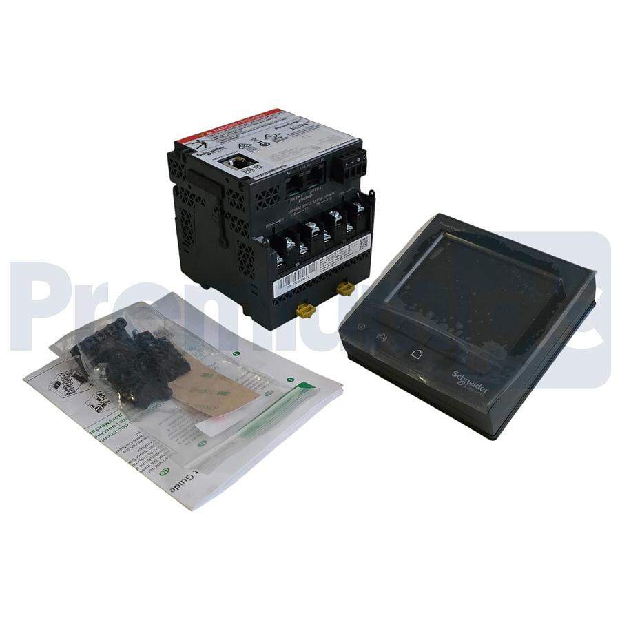 Used Schneider METSEPM8213 PowerLogic PM8000 Power Quality Meter w/METSEPM89RD96 NSNP