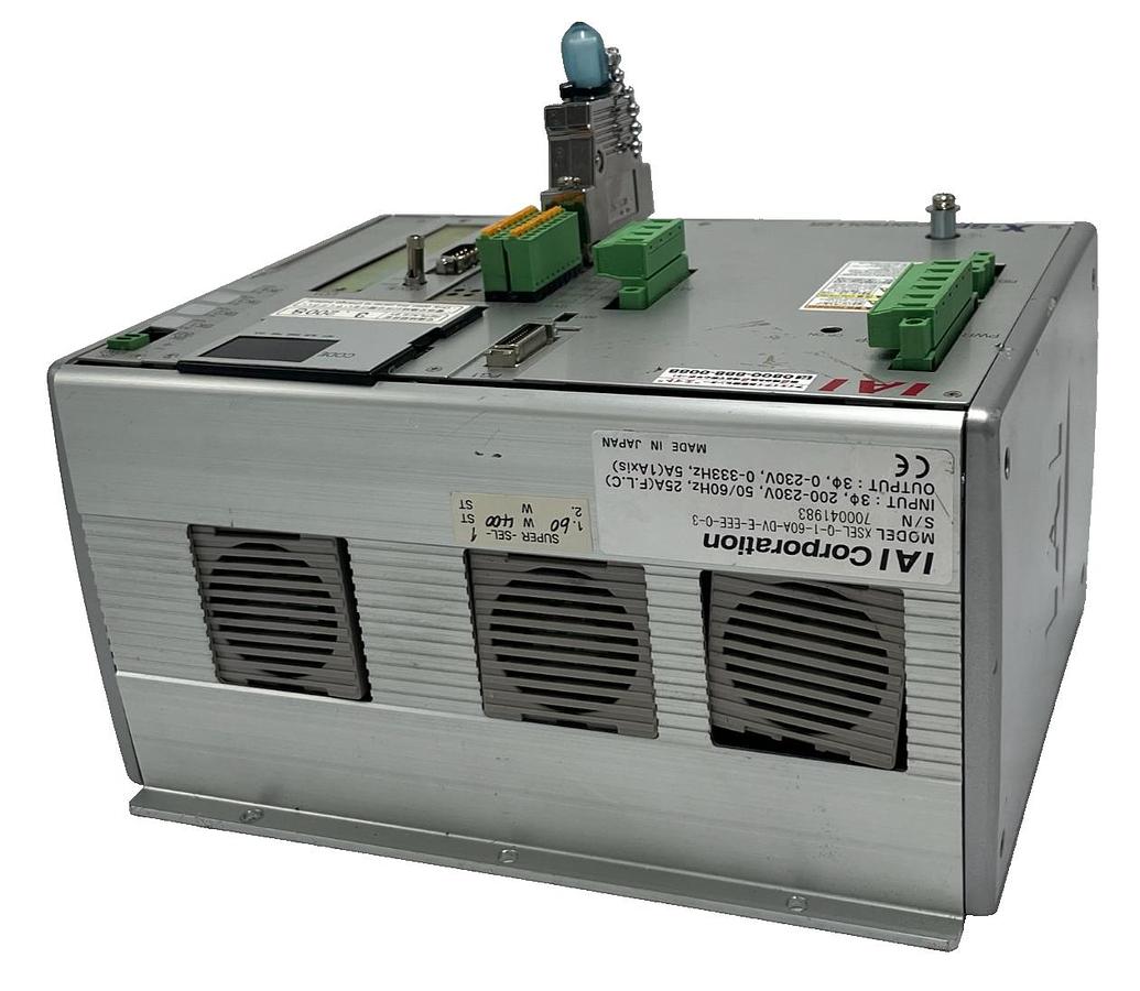 Used IAI XSEL-Q-1-60A-DV-E-EEE-0-3 | X-SEL Single-Axis Controller DeviceNet USPI