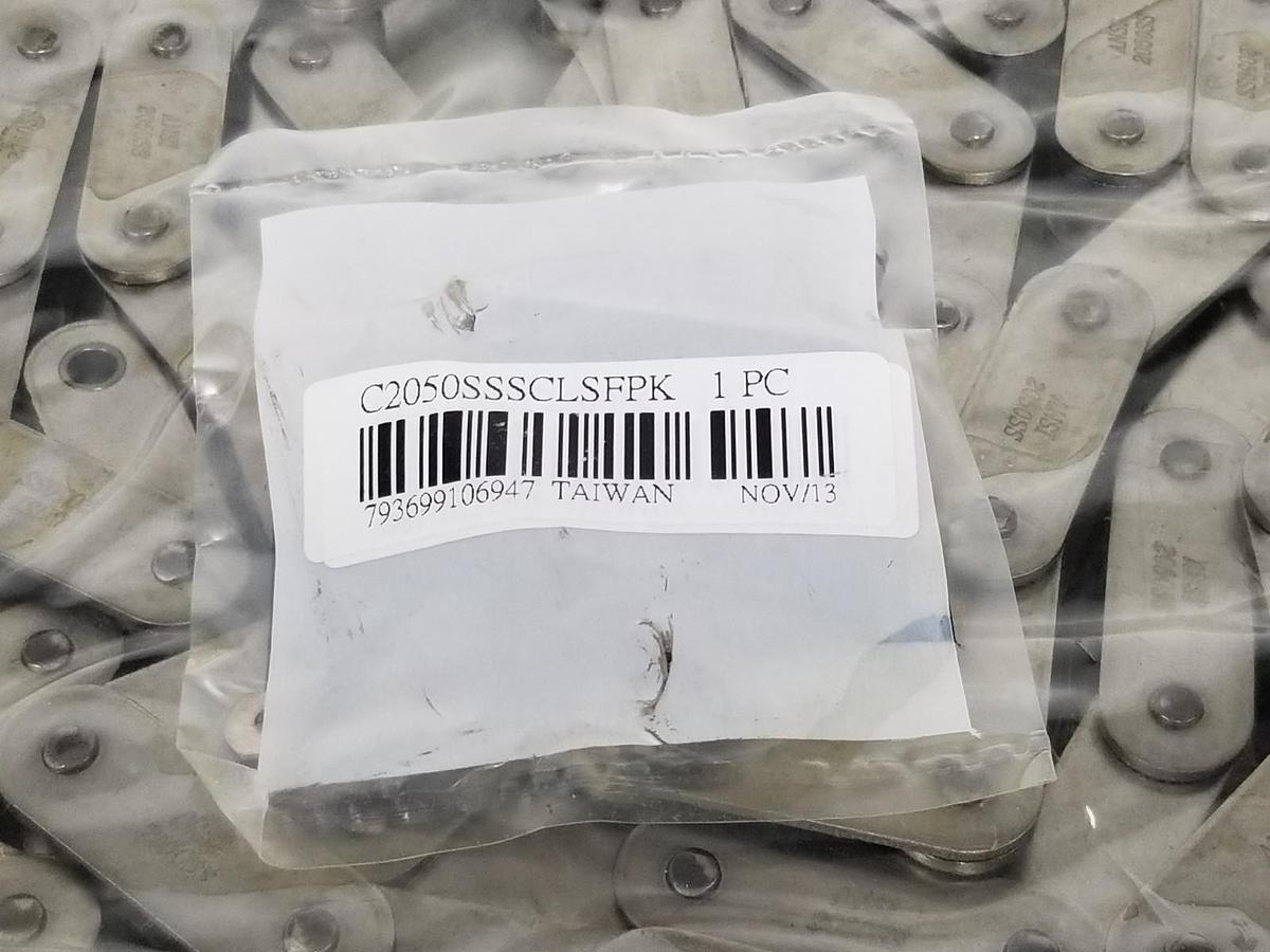 Used NIB REXNORD C2050SS RIV LINK-BELT ROLLER CHAIN C2050SSR10B 10FT 3.05M 96 PITCHES