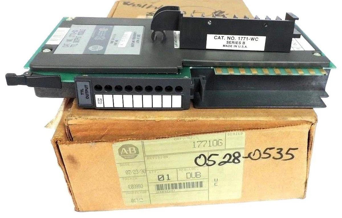 Used NIB ALLEN BRADLEY 1771-OG TTL OUTPUT MODULE 165MA AT 5VDC 1771OG
