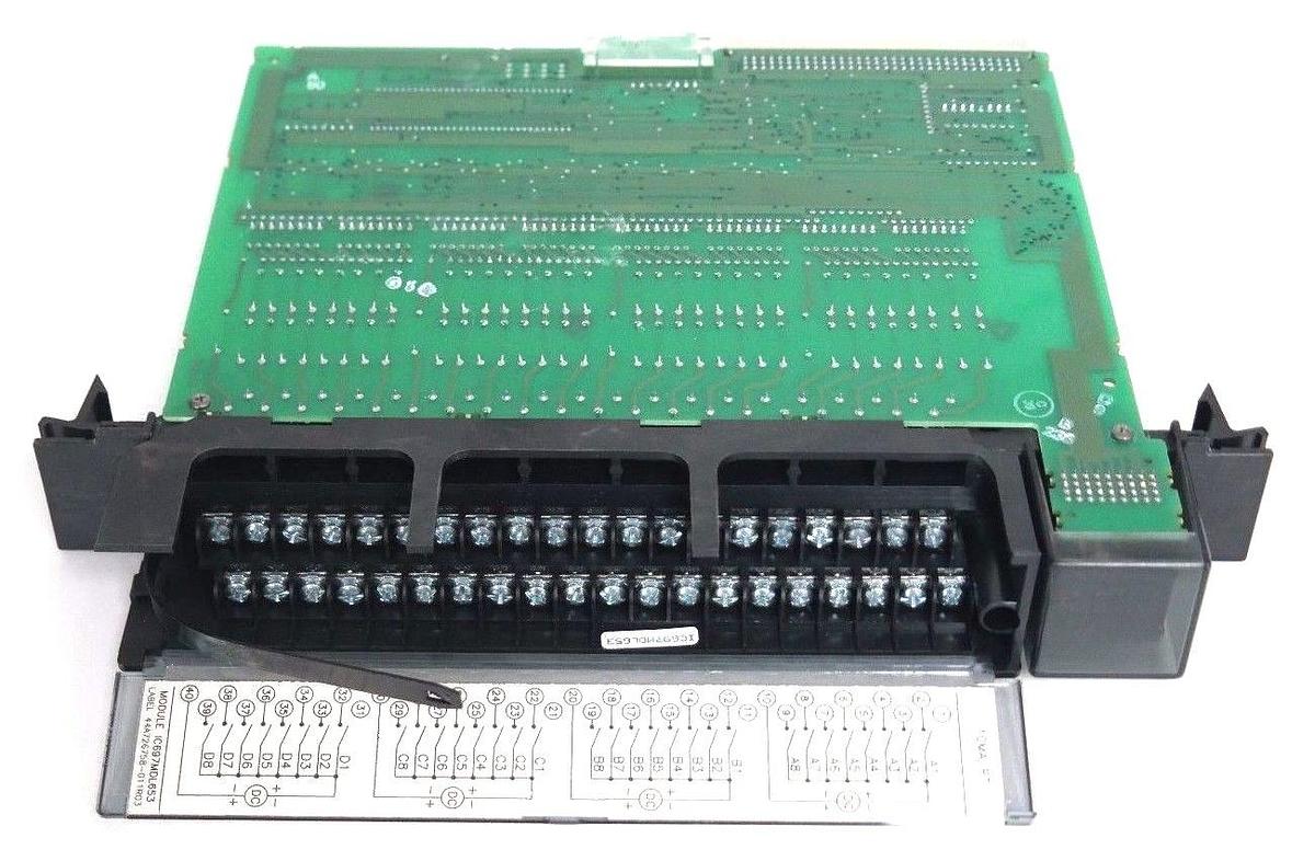 Used NEW GE FANUC IC697MDL653 INPUT MODULE I3C7B3, 44A731656-G01L, 24VDC