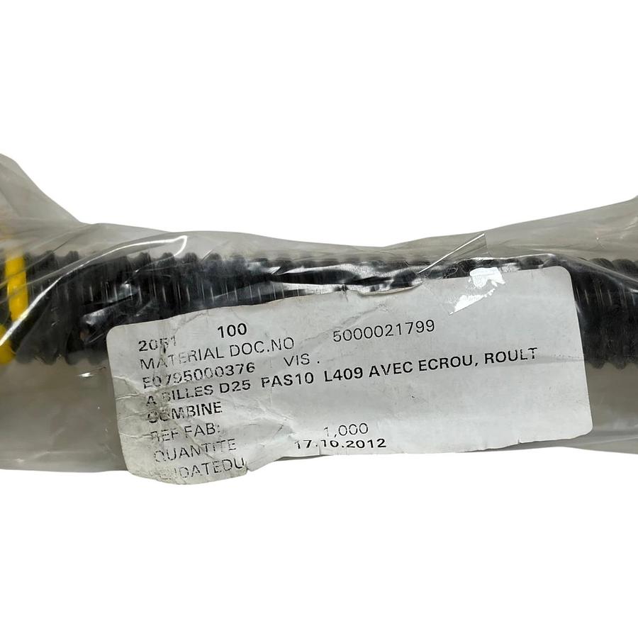 INA KGF-D2510-EE-HLN Ball Screw Assembly ZKLF2068-2RS-PE 409mm L - New Surplus