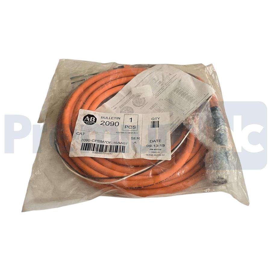 Used ALLEN BRADLEY 2090-CPBM7DF-16AA07 /A SpeedTEC 7m MP MOTOR POWER/BRAKE CABLE NSMP
