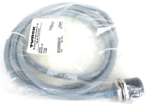 NIB TURCK ELEKTRONIK RKFP 5730-2M NETWORK RECEPTACLE CABLE ID NO U-04490