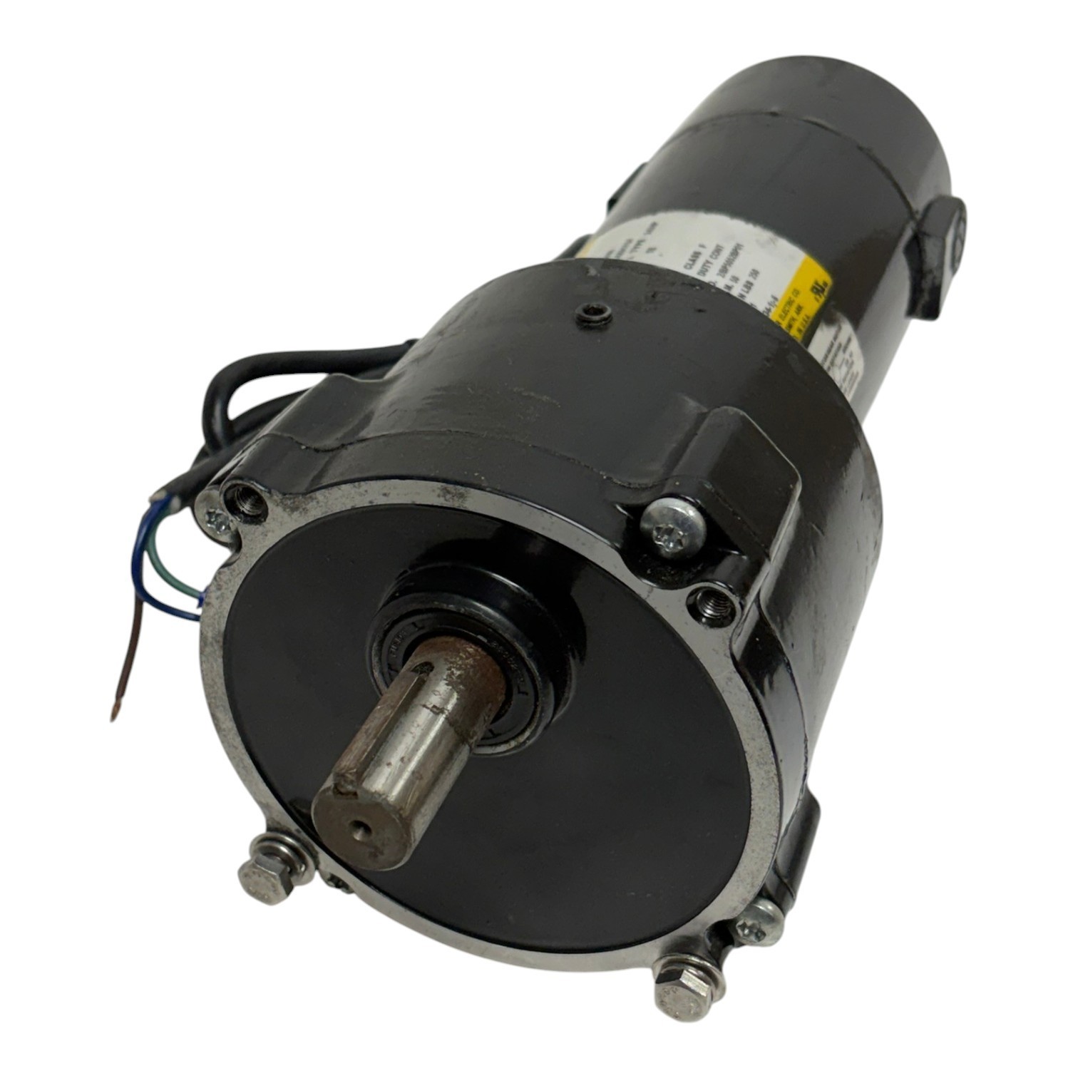 Used Baldor GPP7460 1/4HP Parallel Shaft 90VDC Gearmotor 50 RPM Torque 250 Lb-In
