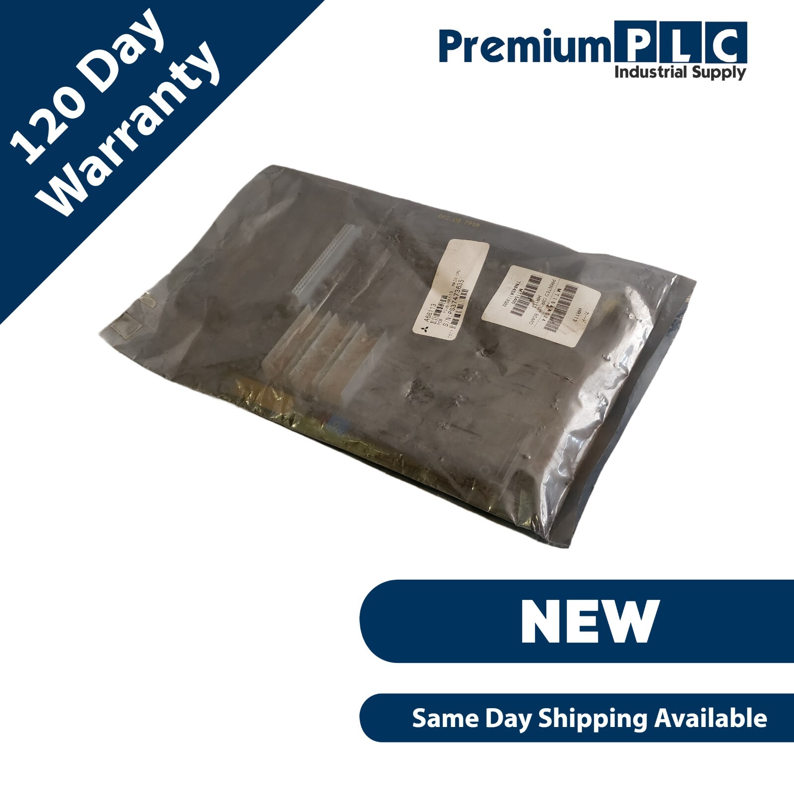 NEW MITSUBISHI HR113 / FCU6-HR113 MELDAS MAIN CPU PCB MAT. A68113, BN638A168G53C