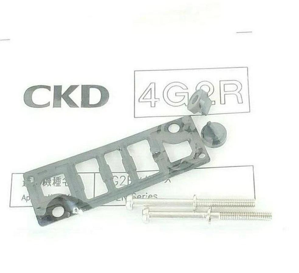 Used NIB CKD 4GE229R-00-A2N-3 SOLENOID VALVE 4GE229R00A2N, DC24V
