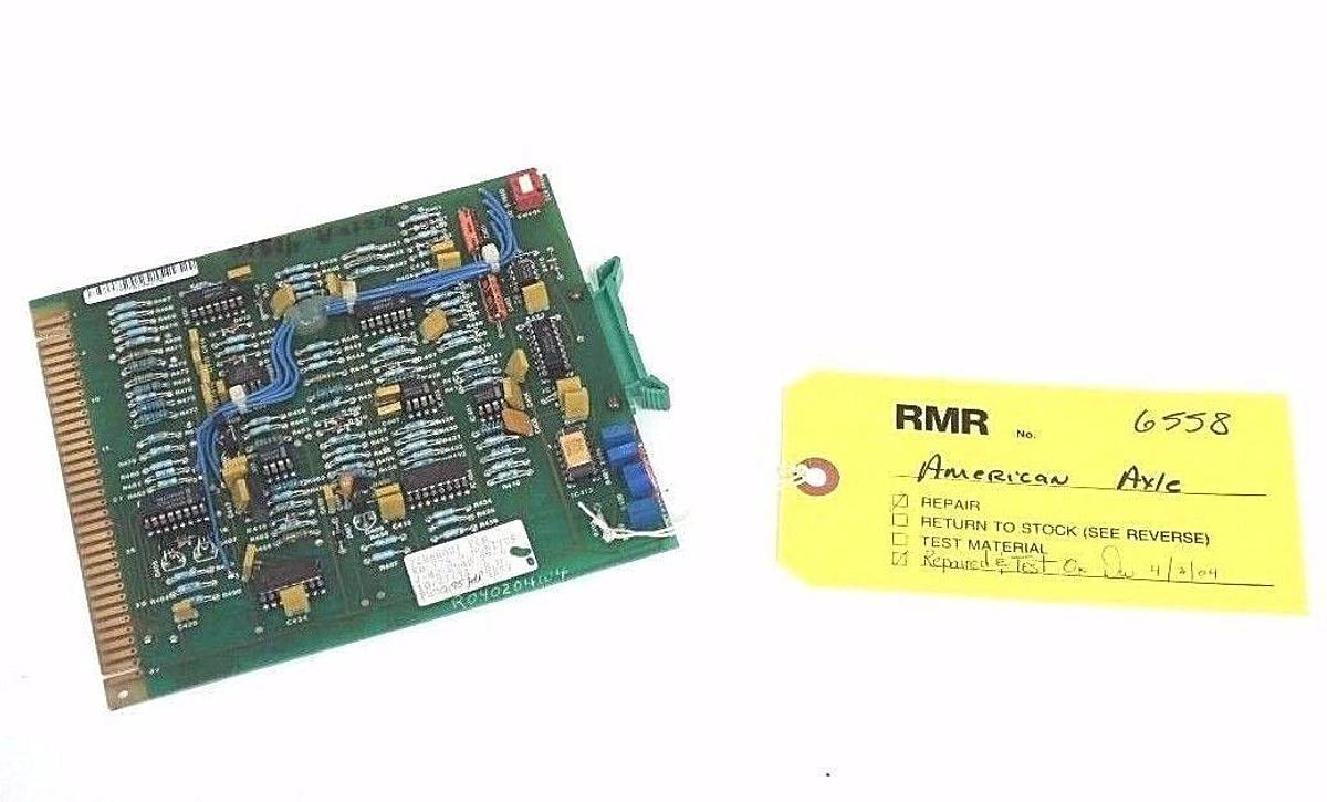 Refurbished REPAIRED AJAX MAGNETHERMIC 72068A01 BOARD, J-02-0547-1