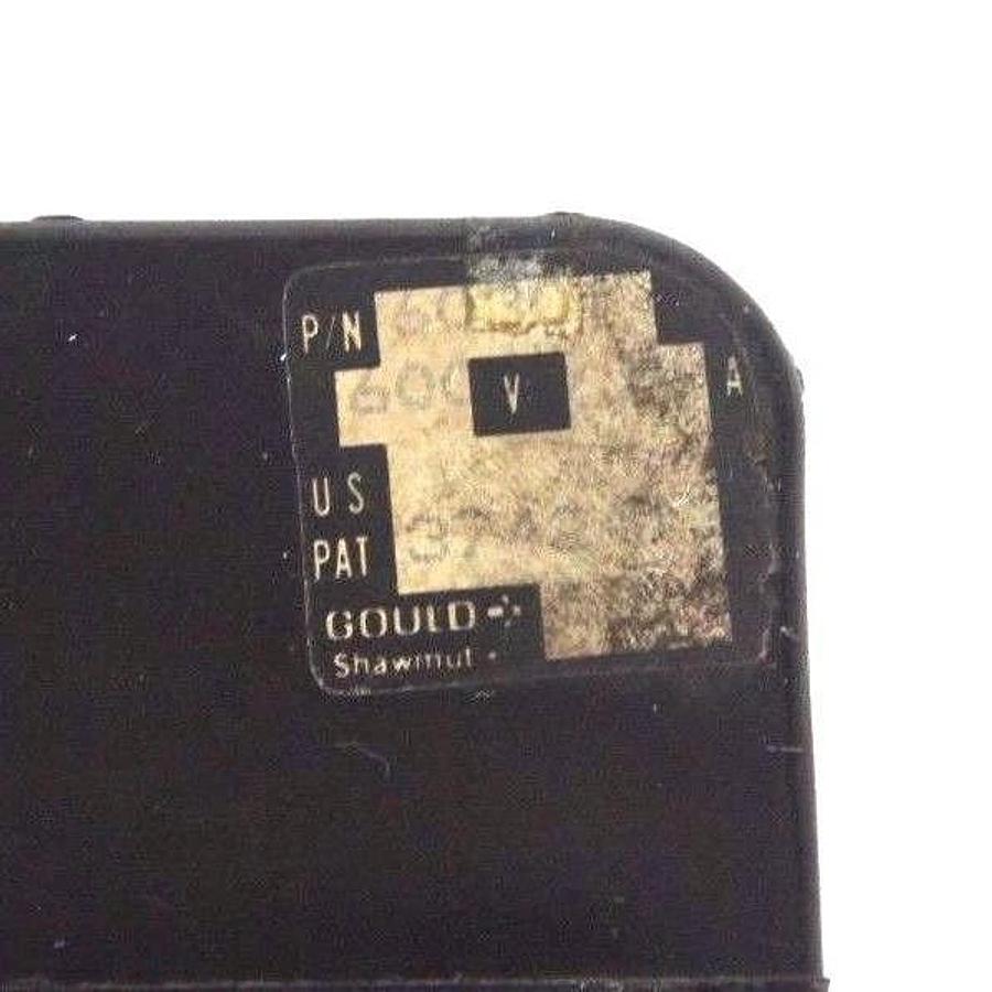 Used GOULD SHAWMUT 6030 FUSE HOLDER CU-AL 10000 AMP USE CLASS HK FUSE