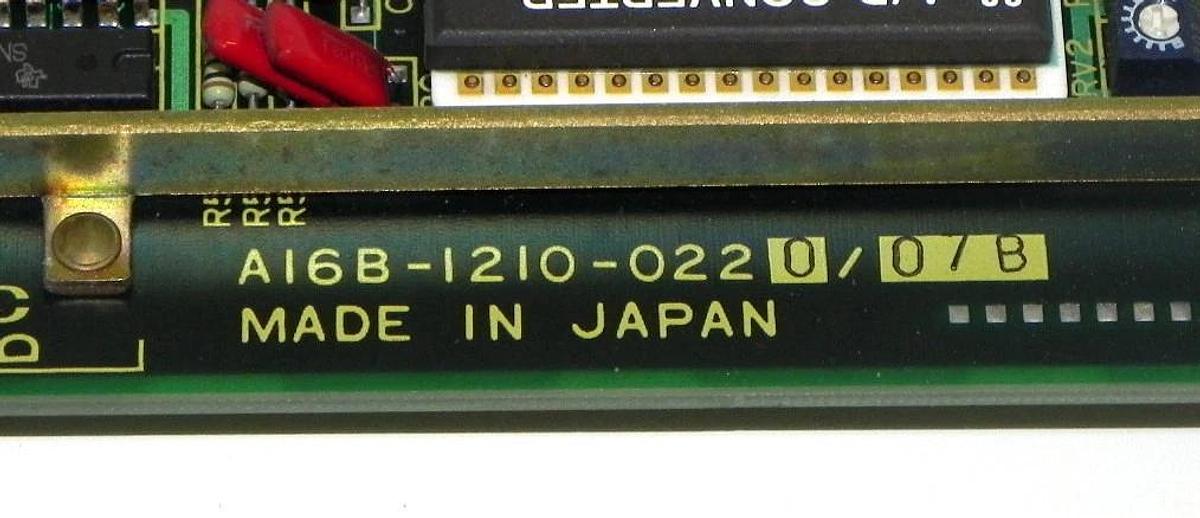 Used FANUC A16B-1210-0220/07B CONTROL BOARD A16B1210022007B