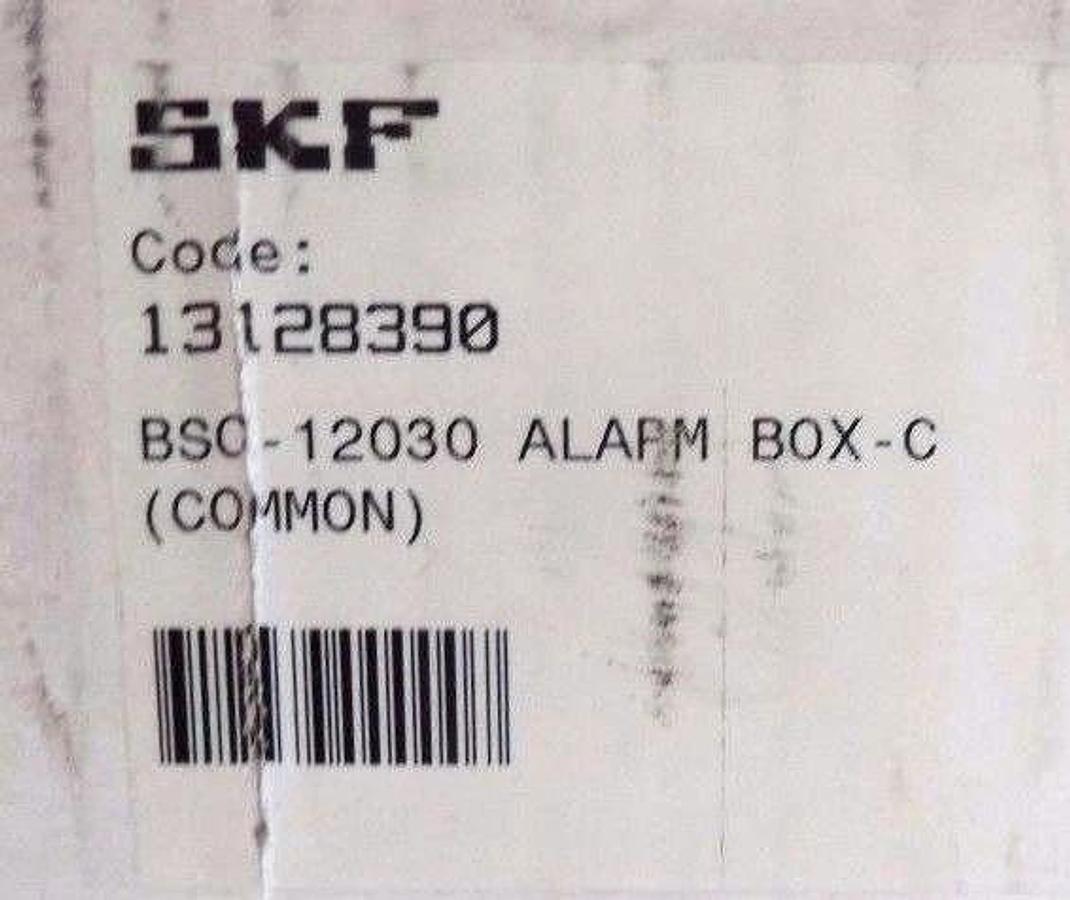 NIB SKF BSC-12030 SAFEFLOW ALARM BOX-C CODE 13128390 BSC12030