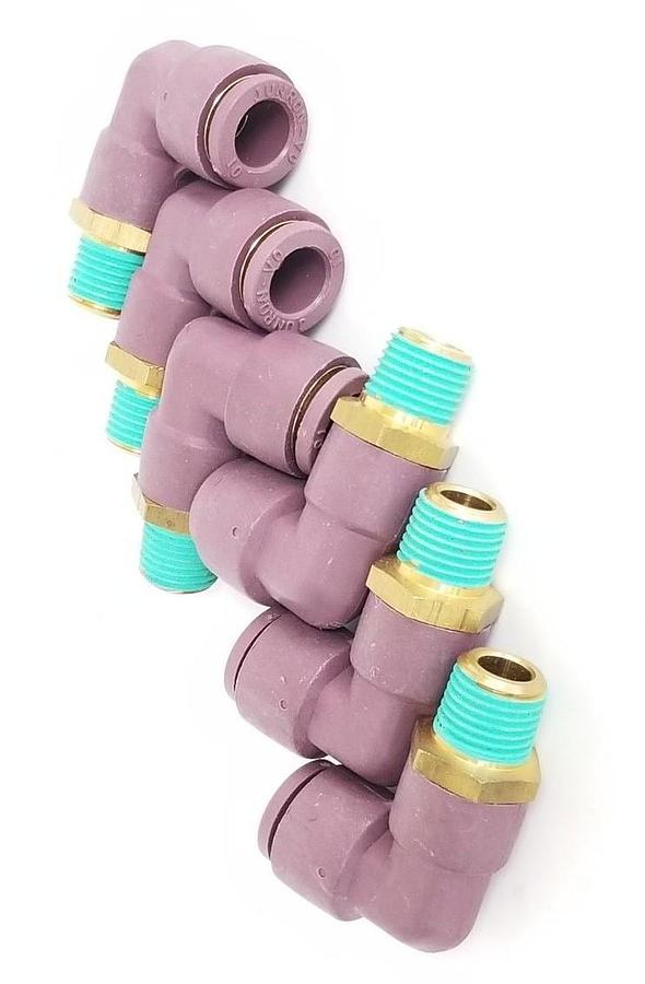 Used LOT OF 6 NEW JUNRON SIZE 10 ELBOW FITTINGS, JUNRON-V0
