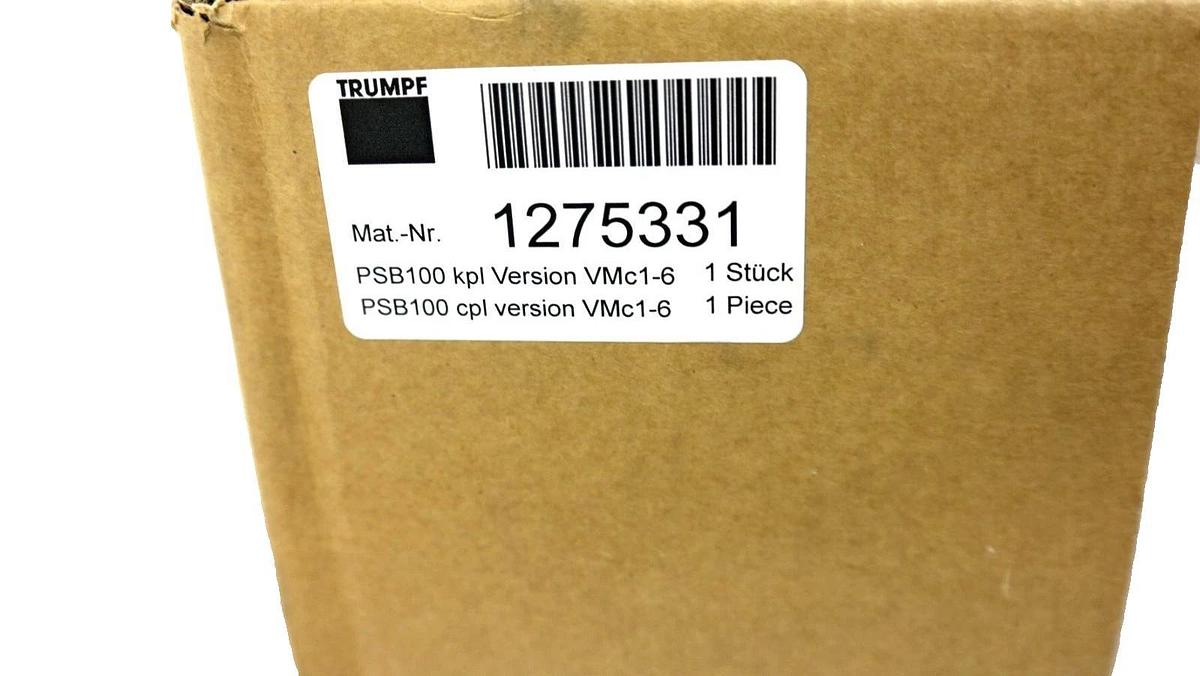 TRUMPF 1275331 PSB100 cpl ver. VMc1-6 TruMicro 7240 Laser Power Supply 1251378