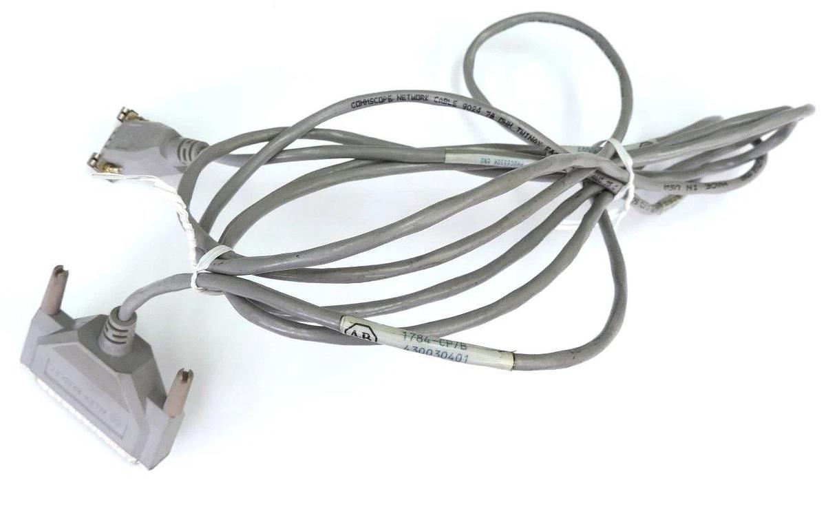 Used ALLEN BRADLEY 1784-CP/B PROGRAMMING CABLE 1784CPB