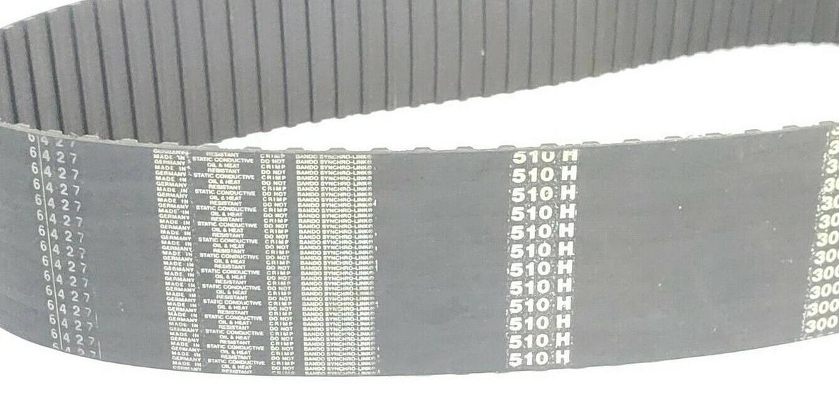 Used NEW BANDO 510H300 TIMING BELT H-PITCH 102TOOTH 3IN WIDTH