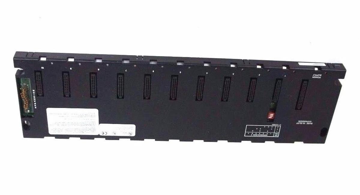 Used GE FANUC IC693CHS392F 10-SLOT EXPANSION RACK BASE