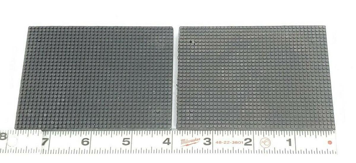 Used LOT OF 2 NEW REIS GMBH AND CO KG 5179990 RUBBER JAWS X.5X72.5X97.5