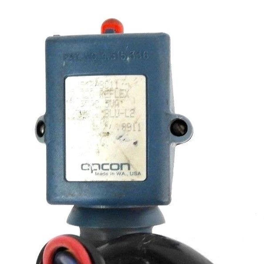 Used EATON CORPORATION OPCON 1451B-BC11 PHOTOELECTRIC POLARIZED REFLEX 115VAC
