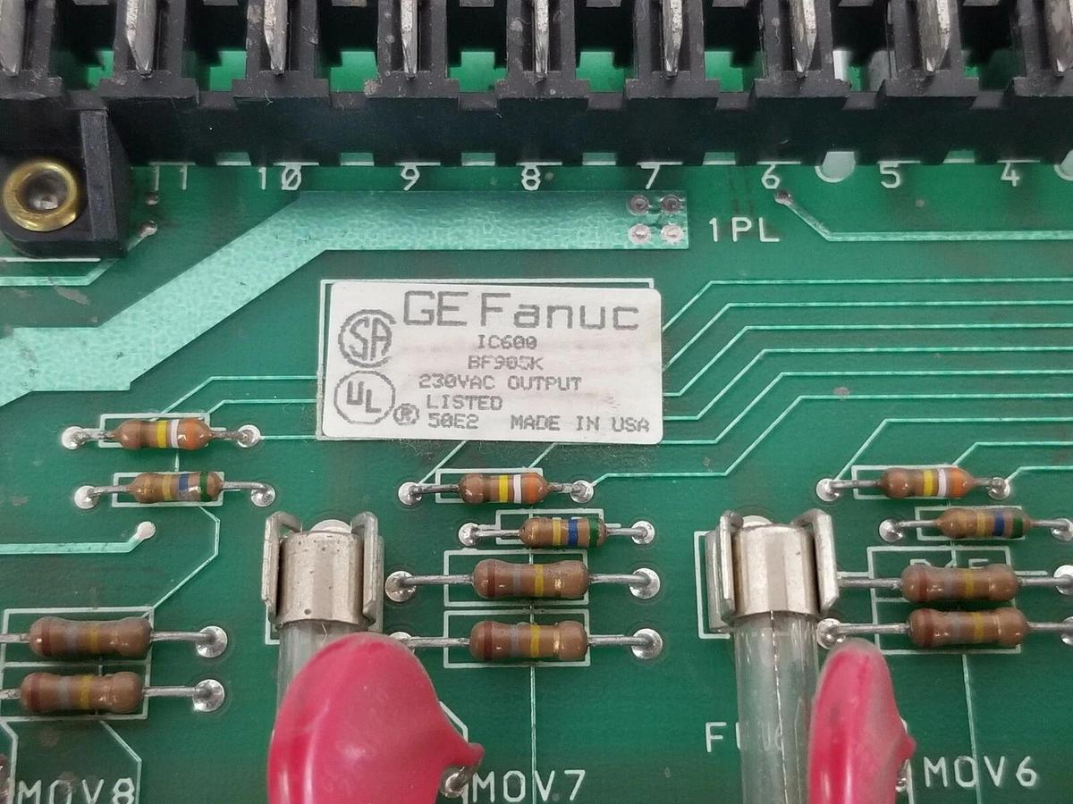Used GE FANUC IC600-BF905K OUTPUT MODULE IC600BF905K, 44A717645-002 R04/6
