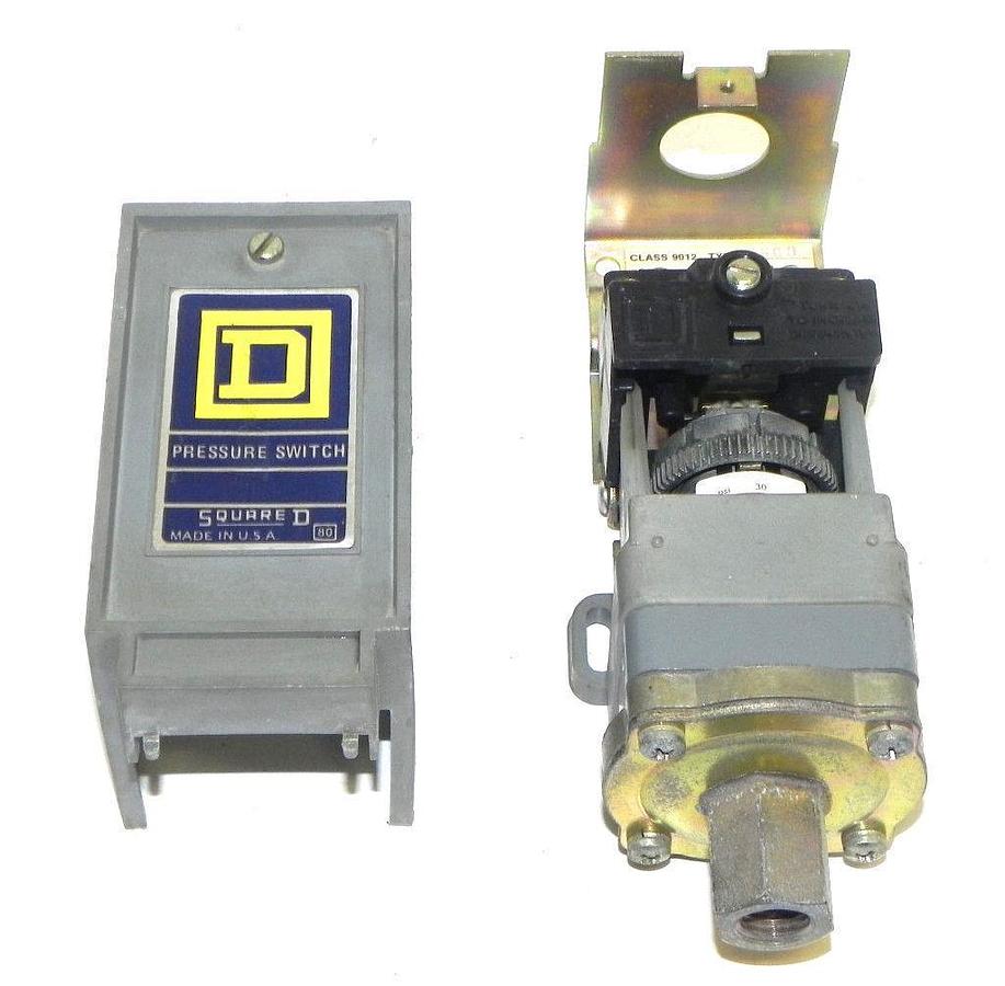 Used SQUARE D 9012-GNG-3 PRESSURE SWITCH 9012GNG3
