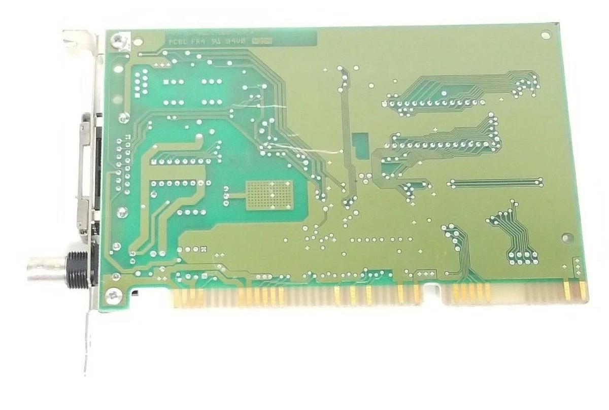 Used 3COM / ETHERLINK III 03-0021-100 COAX AUI CONTROL BOARD REV. B, 3C509B