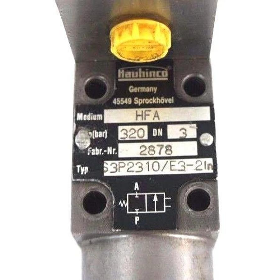 Refurbished REPAIRED HAUHINCO S3P2310/E3-2IN SOLENOID VALVE MEDIUM HFA, FABR. NR. 2878