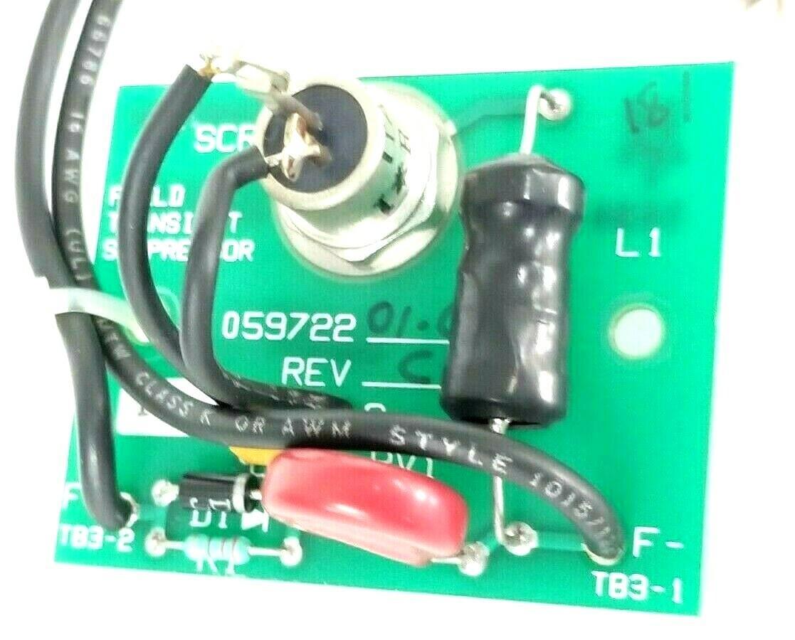 Used BOSTON / FINCOR 105972201-C FIELD TRANSIENT SUPPRESSOR REV: C SCR1 105972201