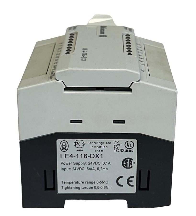 Used MOELLER LE4-116-DX1 / LE4-116-DX106 LOCALE EXPANSION MODULE 16-PT INPUT NSMP