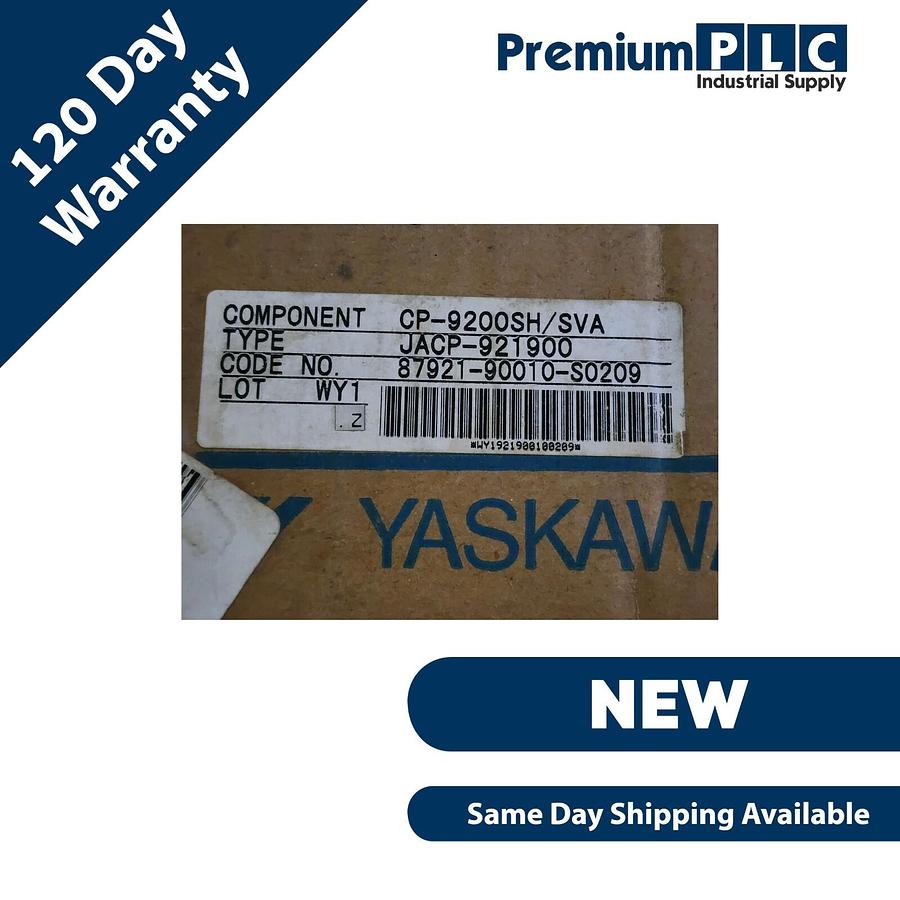 NEW YASKAWA ELECTRIC CP-9200SH/SVA SERIES SVA SERVO MODULE TYPE: JACP-921900