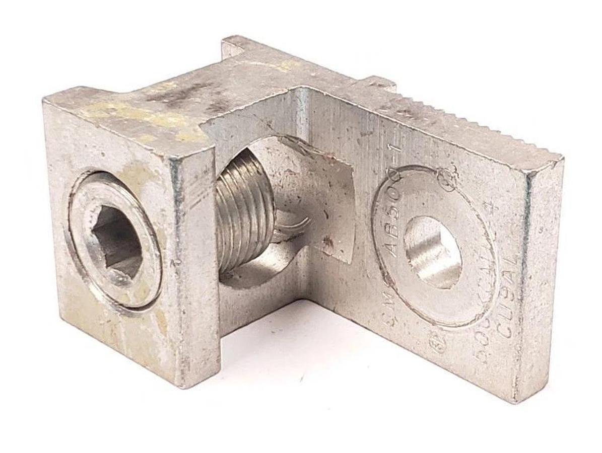 Used CMC AB500-1 ALUMINUM MECHANICAL LUG 500KCMIL-4, CU9AL, AB5001