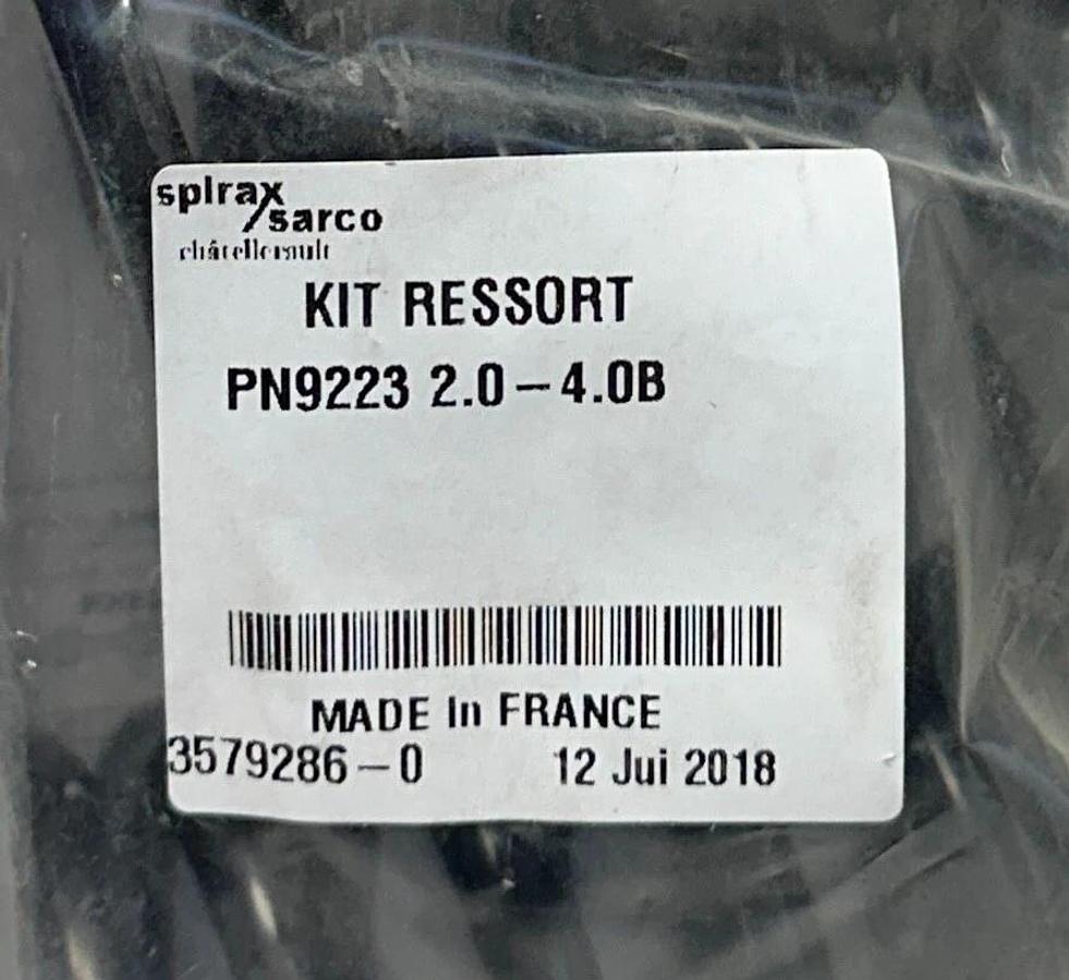 SPIRAX SARCO 3579286-0 / 35792860 SPRING KIT RESSORT PN9223 2.0-4.0B OEM NSMP