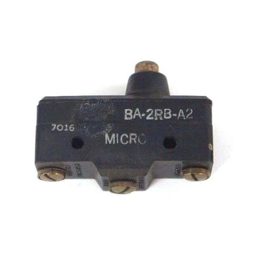 Used LOT OF 3 HONEYWELL MICROSWITCH BA-2RB-A2 PLUNGER BASIC SWITCHES
