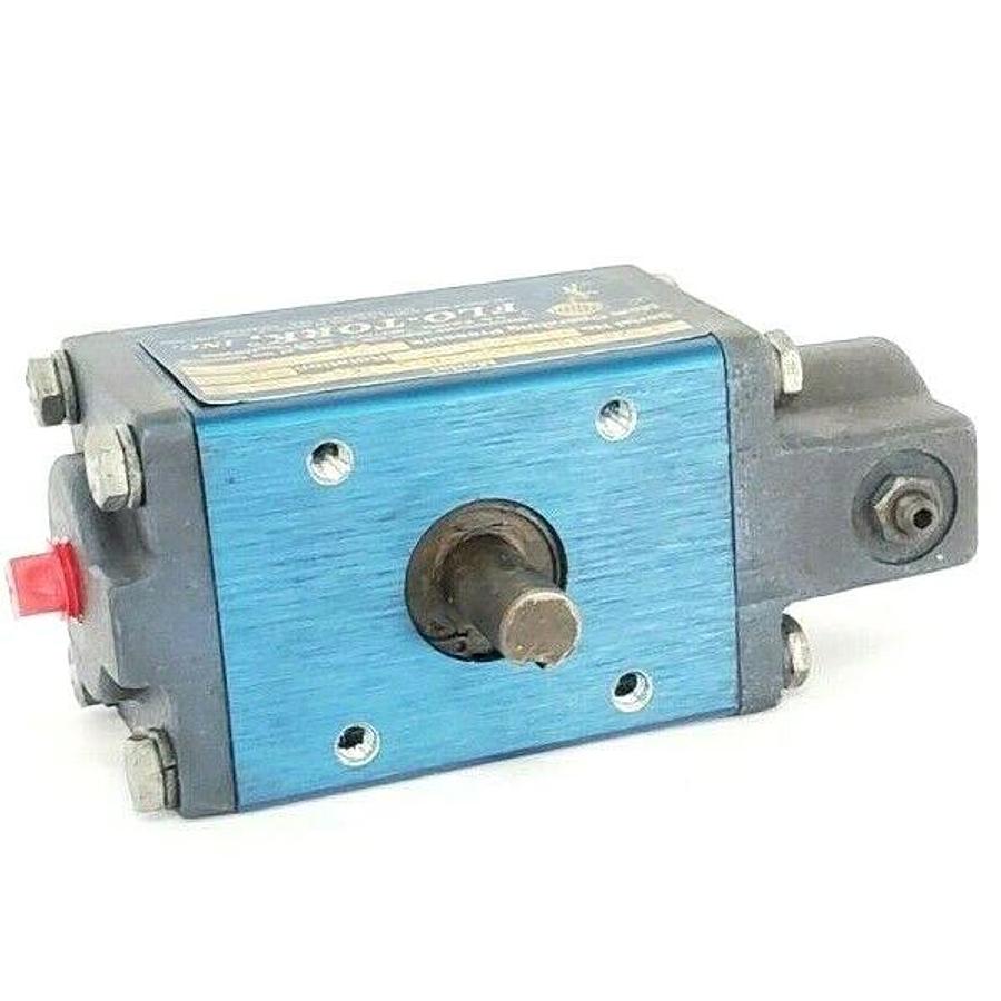 Used FLO-TORK A100-90-CR-ET-MS1-RKS-N ROTARY ACTUATOR 90DEG 125PSI A10090CRETMS1RKSN