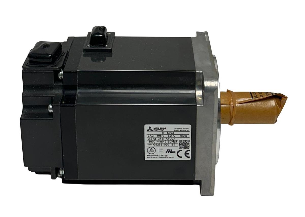 Used MITSUBISHI HF-KP73 / HFKP73 MELSERVO J3 AC SERVO MOTOR 750W/0.75kW ROTARY NSMP