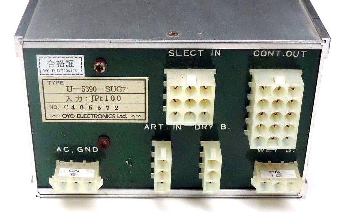 Used OYO ELECTRONICS SUGA U-5390-SUG7 TM CYCLE COMPUTER U5390SUG7