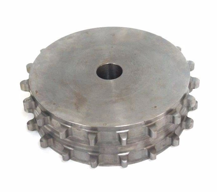 Used NEW CHAPMAN FLAT WIRE SPROCKET 1/2" X 1/2" X 2-1/4", 6" O.D. 19 TEETH