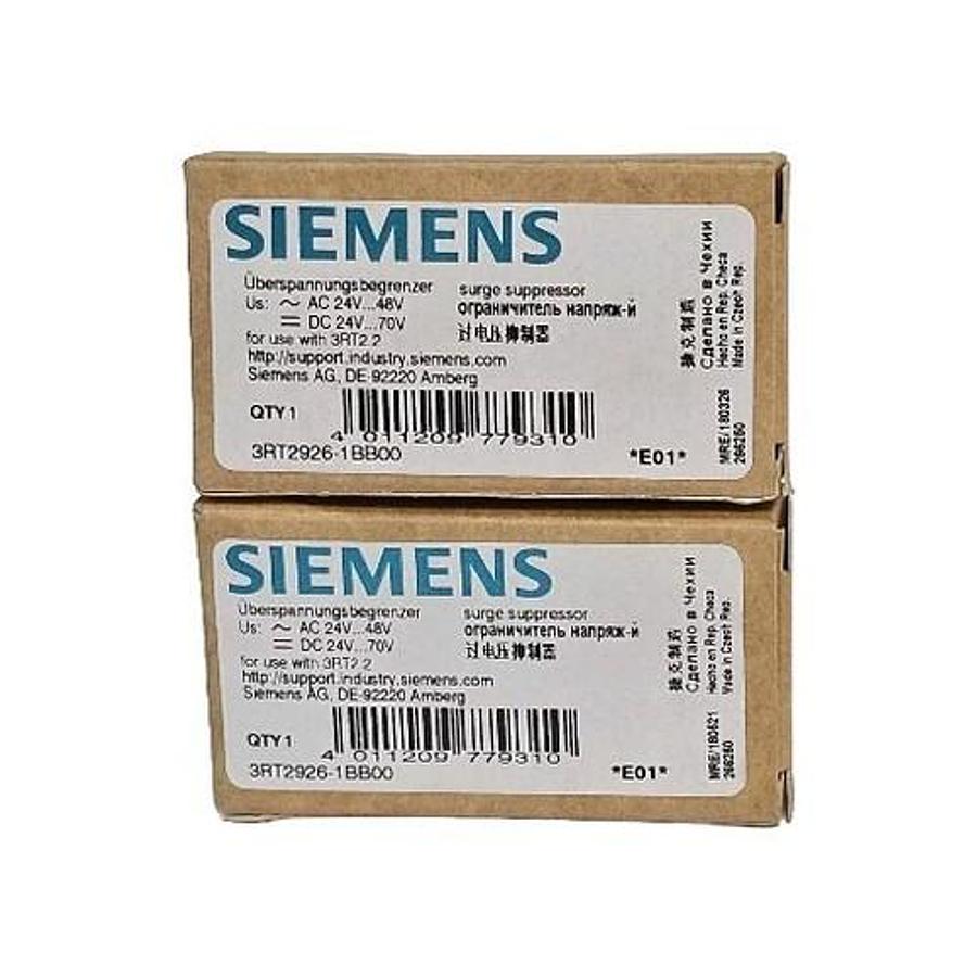 LOT OF 2 NIB SIEMENS 3RT2926-1BB00 SURGE SUPPRESSORS 3RT29261BB00