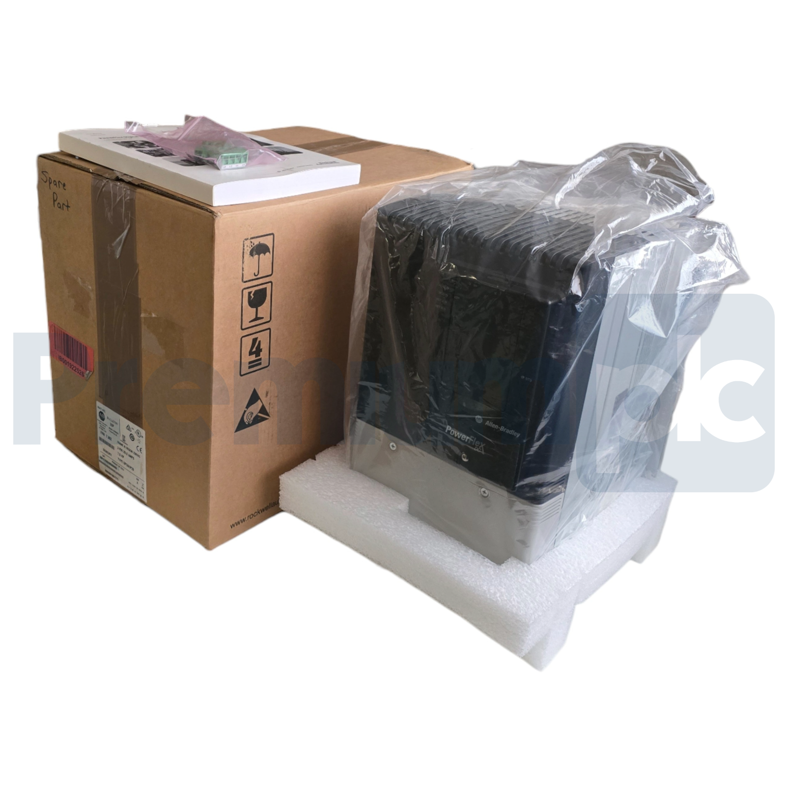 Used ALLEN BRADLEY 20P41AB029RA0NNN /A PowerFlex DC DRIVE 240VAC 3PH/29A 7.5HP NSMP