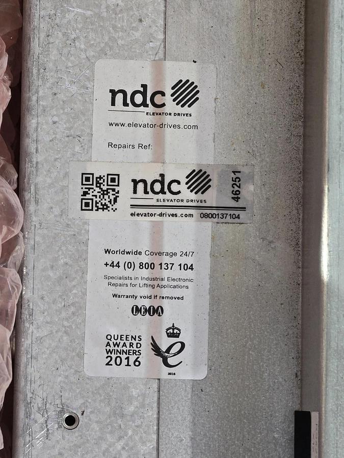 Refurbished Schindler DR-VAP55 Variodyn VF55PF1 AC Frequency Converter 59411055 | DR-VAP055