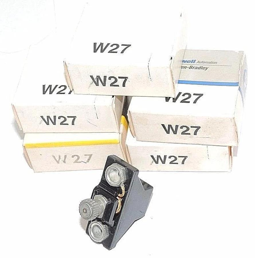 Used LOT OF 5 NIB ALLEN BRADLEY W27 HEATER ELEMENTS