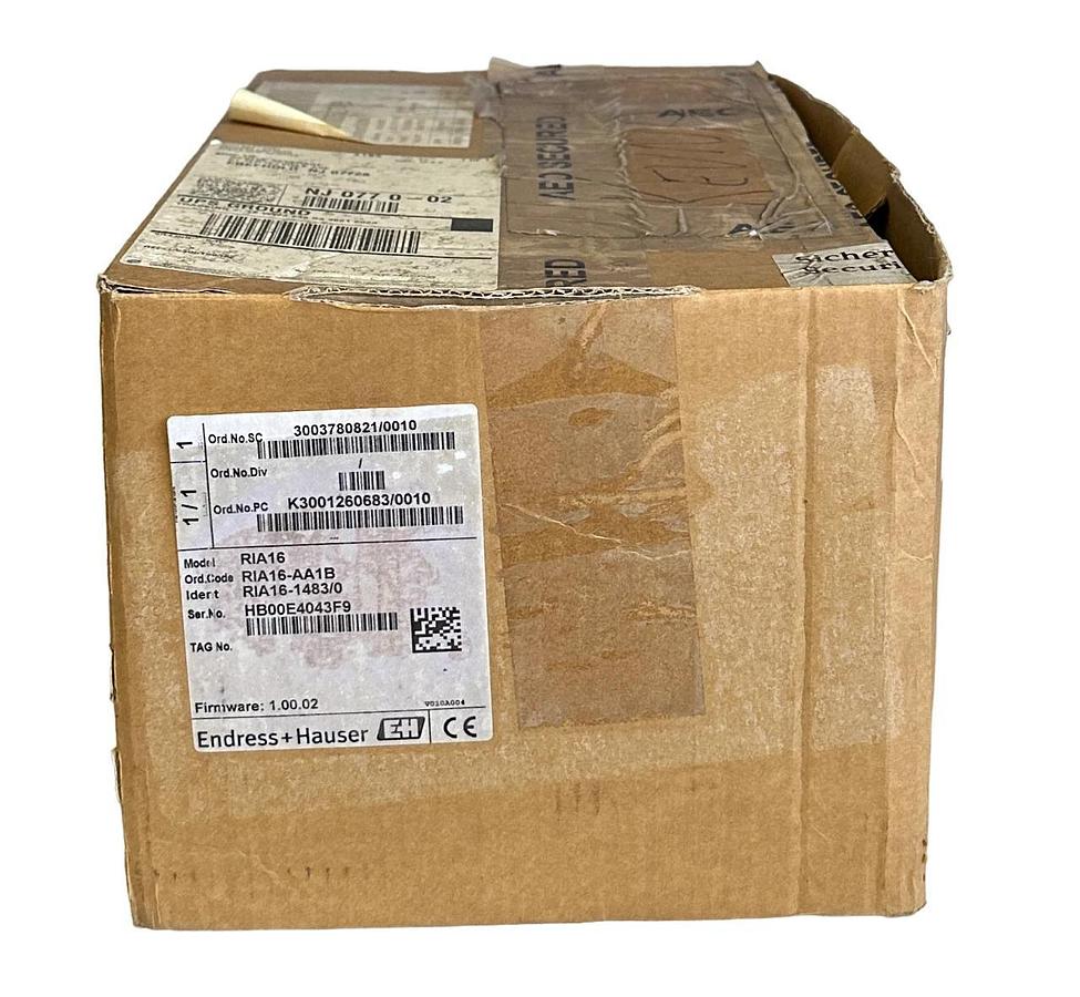 NEW ENDRESS + HAUSER RIA16 / RIA16-AA1B / RIA16-1483/0 LOOP-POWERED INDICATOR