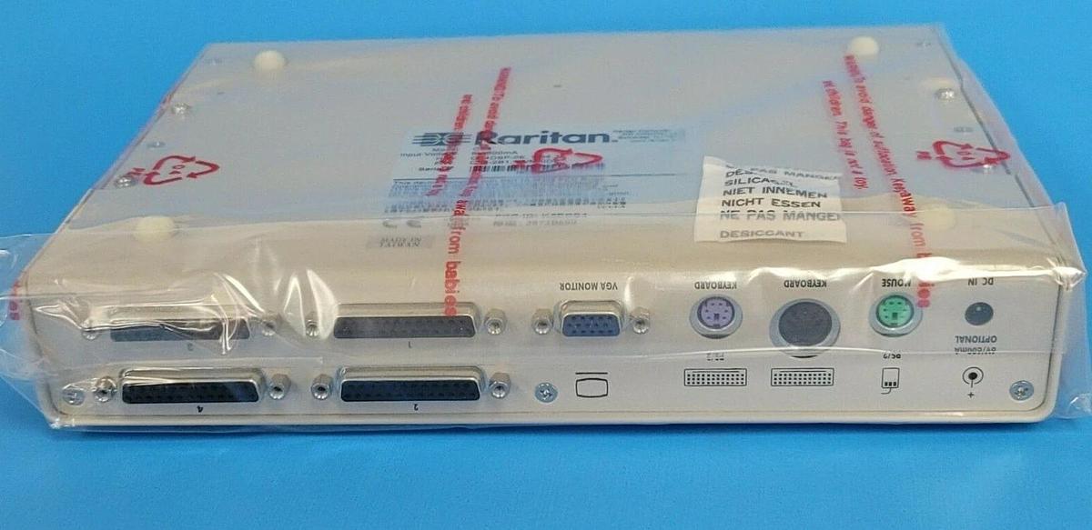 Used NIB RARITAN CS4 COMPUSWITCH 4-PORT 6V 600mA