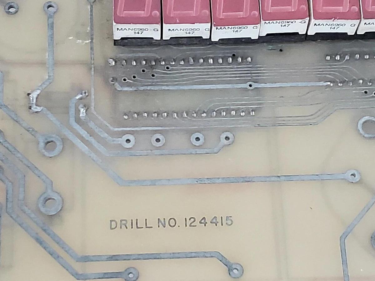 Used GENERIC DRILL NO. 124415 BOARD BD. NO. 224414A ASSY. 124416