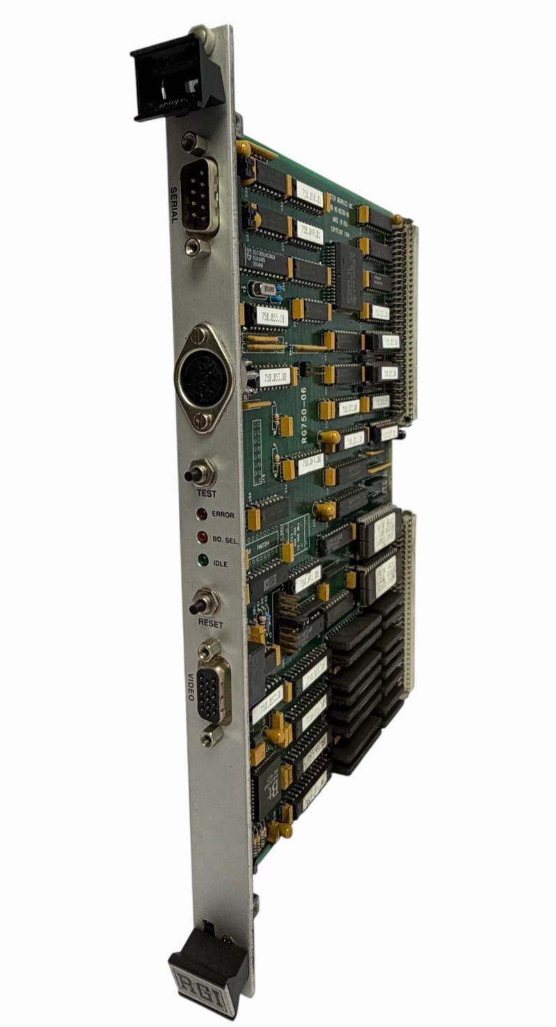 Used RASTER GRAPHICS INC. RG-750-06 GRAPHICS BOARD RG75006