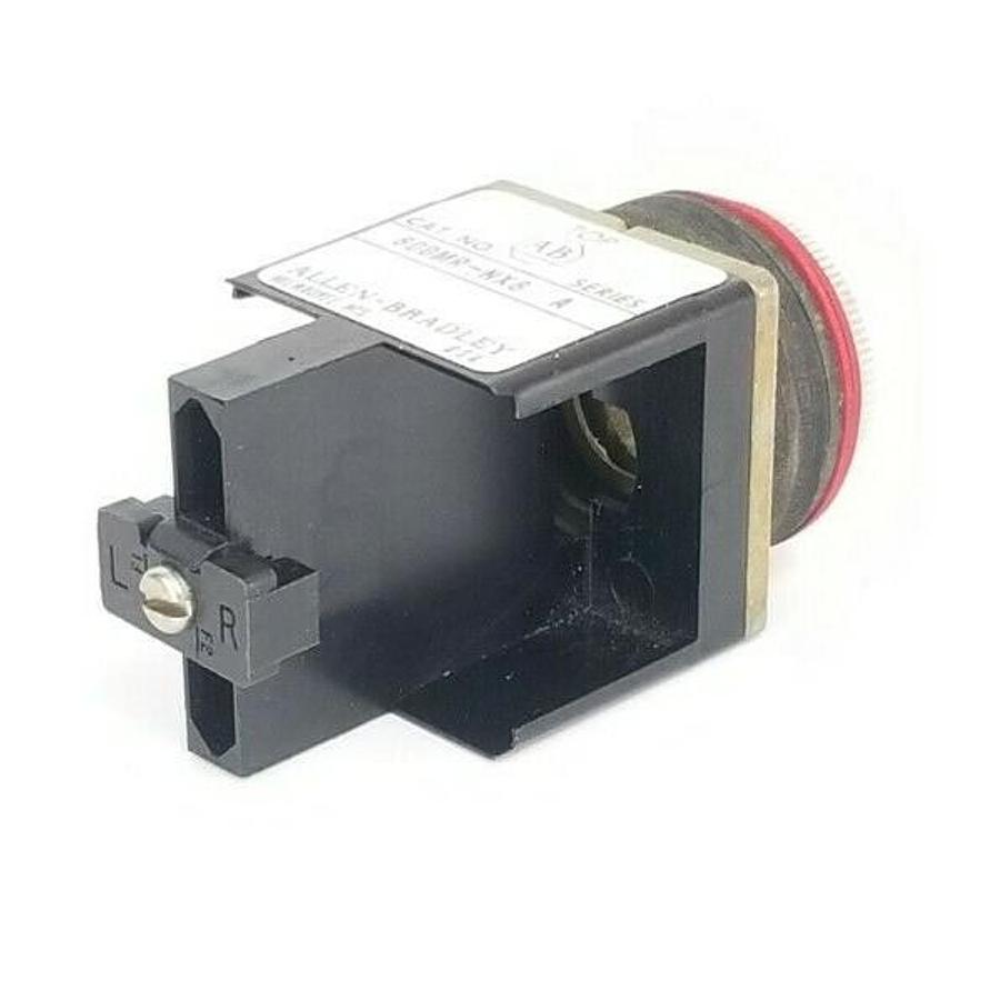 Used ALLEN BRADLEY 800MR-NX8 OPERATOR FOR PUSHBUTTON SWITCH 800MRNX8, SER. A