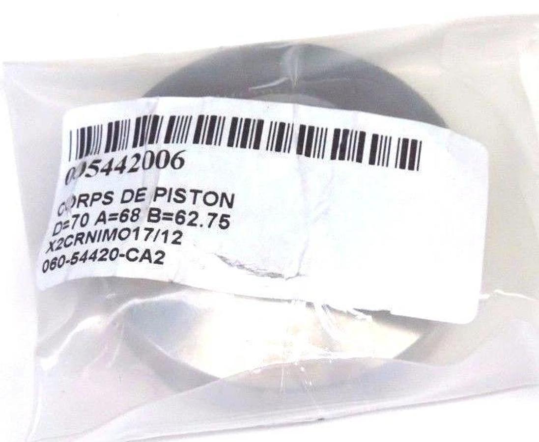NEW CORPS DE PISTON 005442006, D=70 A=68 B=62.75, 060-54420-CA2 PISTON BODY