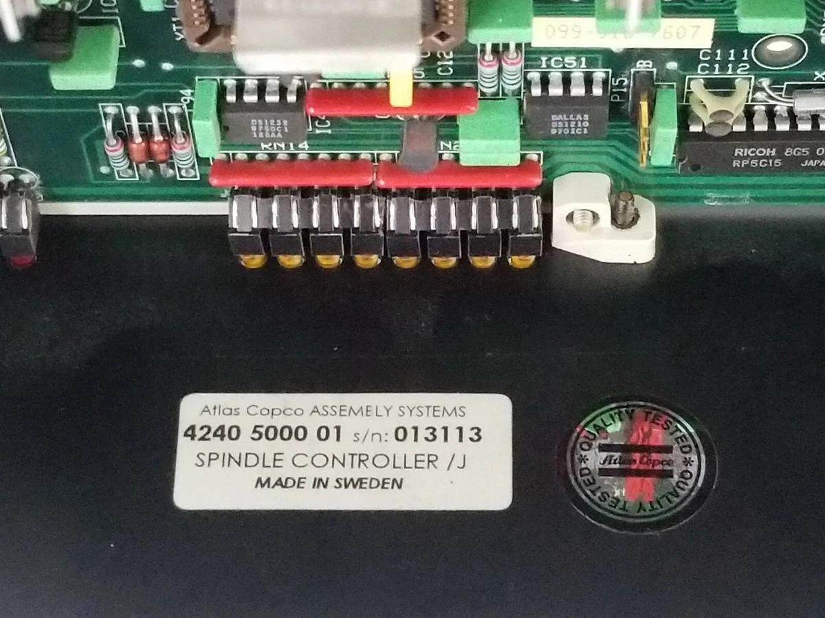 Refurbished ATLAS COPCO 4240-5000-01 SPINDLE CONTROLLER / J C602/7 099-918 (REPAIRED)